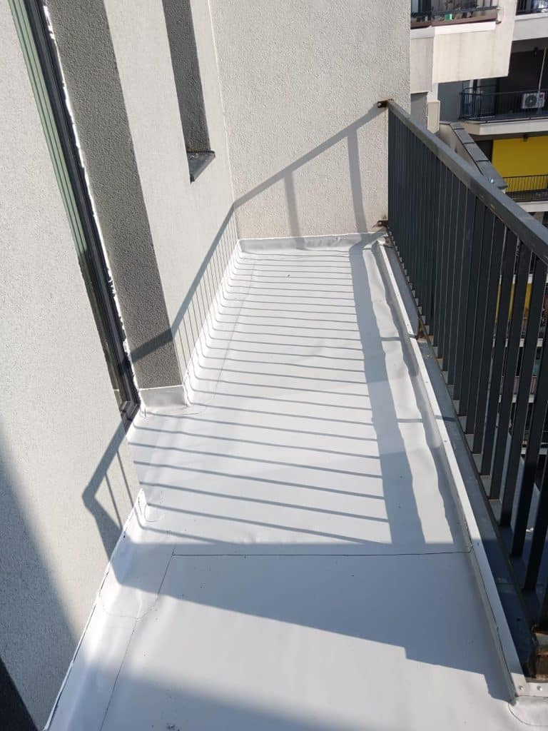 Hidroizolatie terasa cu membrana PVC 1