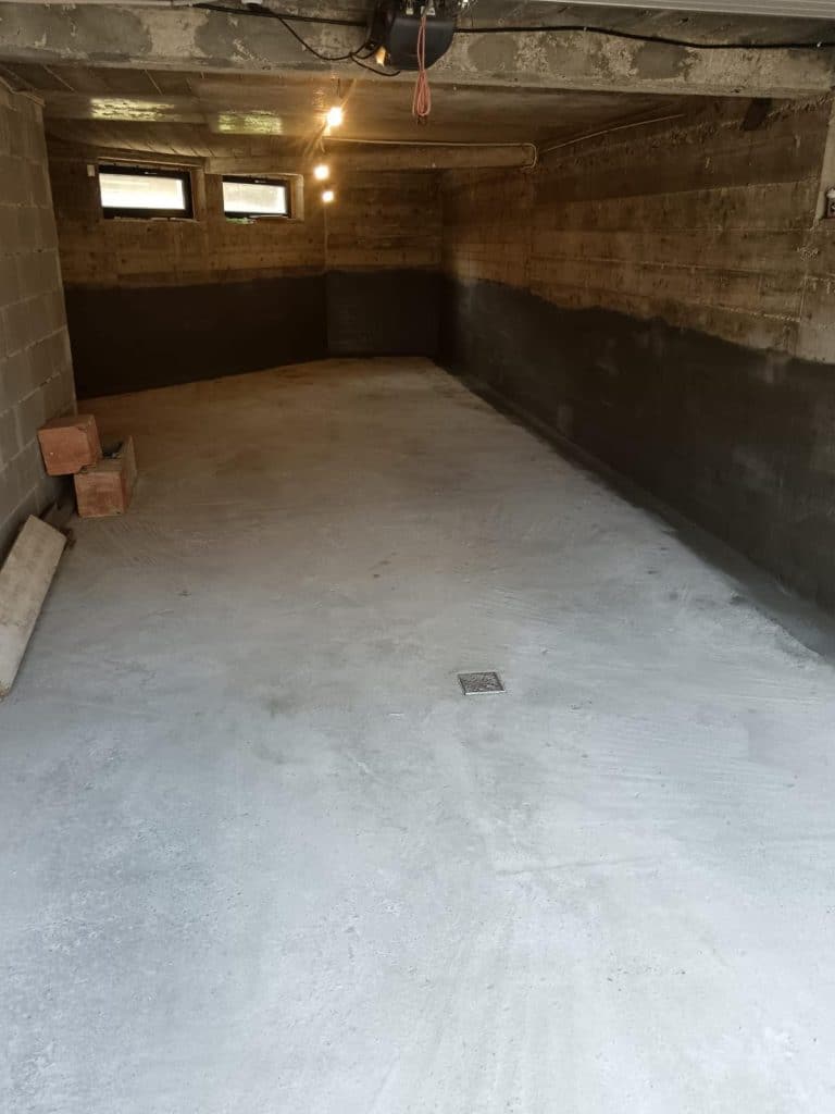 Stopare infiltratii de apa subsol